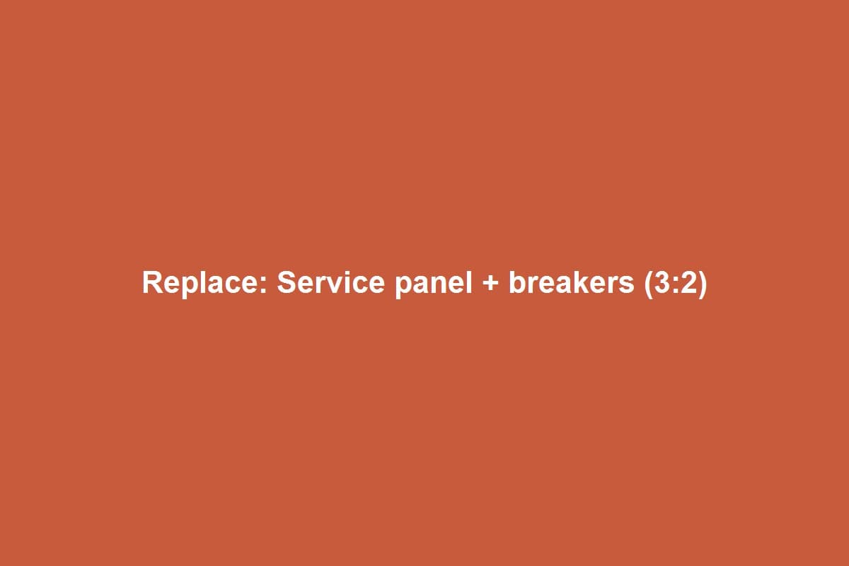 Modern 200-amp residential electrical service panel with neatly arranged circuit breakers