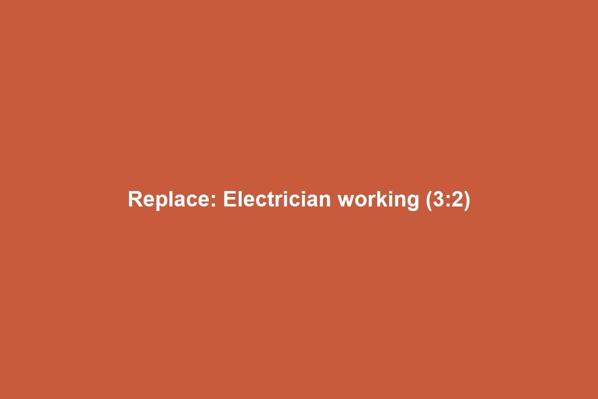 Electrician installing wiring at a residential electrical service panel